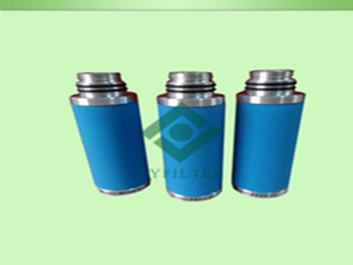 In-line compressed filter element PE/FF/MF 05/25